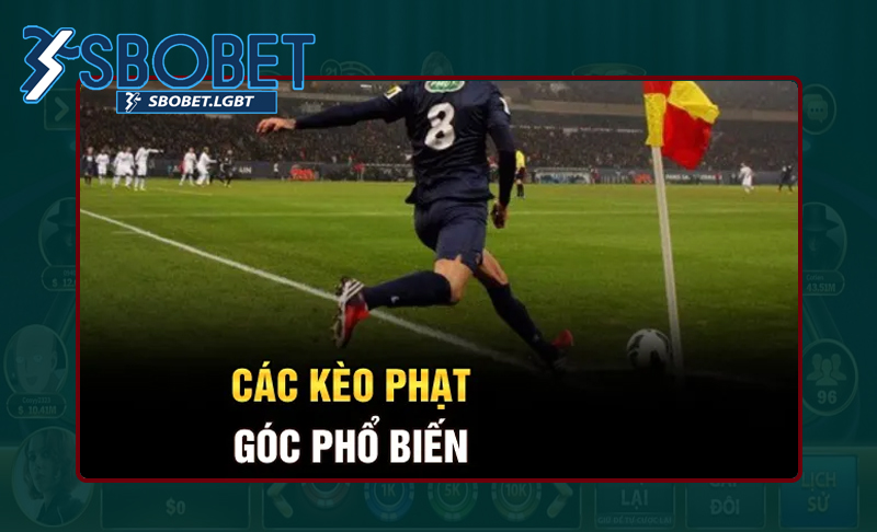 Đa dạng loại hình soi kèo phạt góc hấp dẫn
